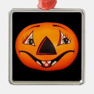 Happy Jack O’ Lantern Halloween Metal Tree Decoration