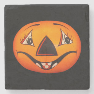 Happy Jack O’ Lantern Halloween Stone Coaster