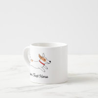 Happy Jack Russell Terrier Cartoon Dog Running