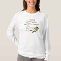 Happy Jack Russell Terrier Christmas Dog