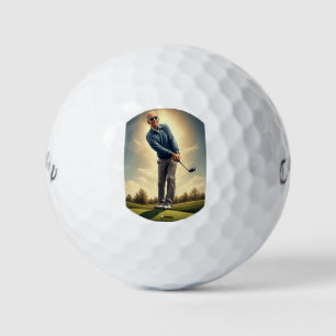 Happy Joe Biden  Golf Balls