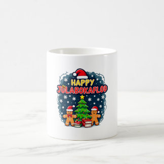 Happy Jolabokaflod Family Celebration Gift Coffee Mug