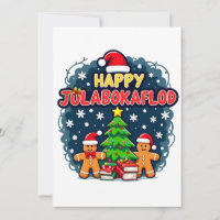 Happy Jolabokaflod Family Celebration Gift