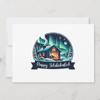 Happy Jolabokaflod Holiday Card