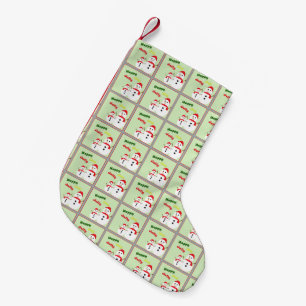 Happy Jolly Joy Small Christmas Stocking