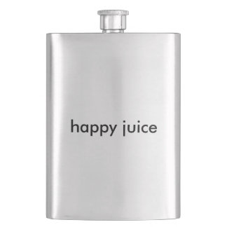 happy juice hip flask