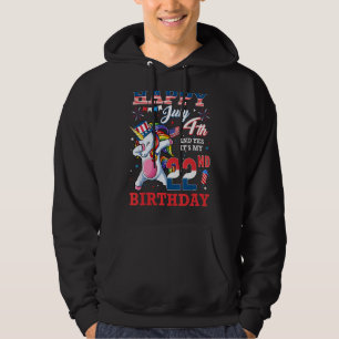 Happy July 4th And Yes It's My 22nd Birthday Unico Hoodie