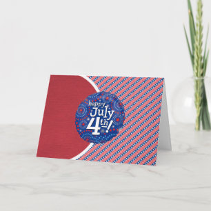 Happy July 4th Card