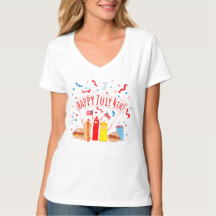 Happy July 4th Picnic T-Shirt