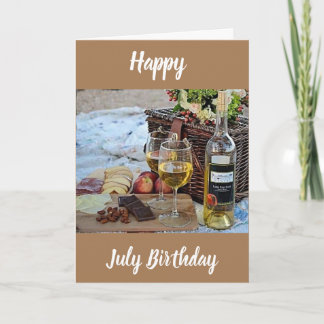 HAPPY *****JULY***** BIRTHDAY CARD
