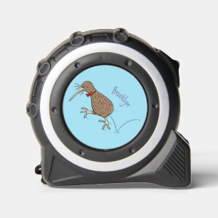 Happy jumping kiwi with bow tie cartoon design 1