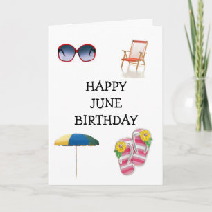 HAPPY ***JUNE*** BIRTHDAY CARD