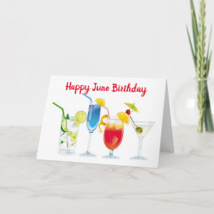 HAPPY ****JUNE**** BIRTHDAY CARD