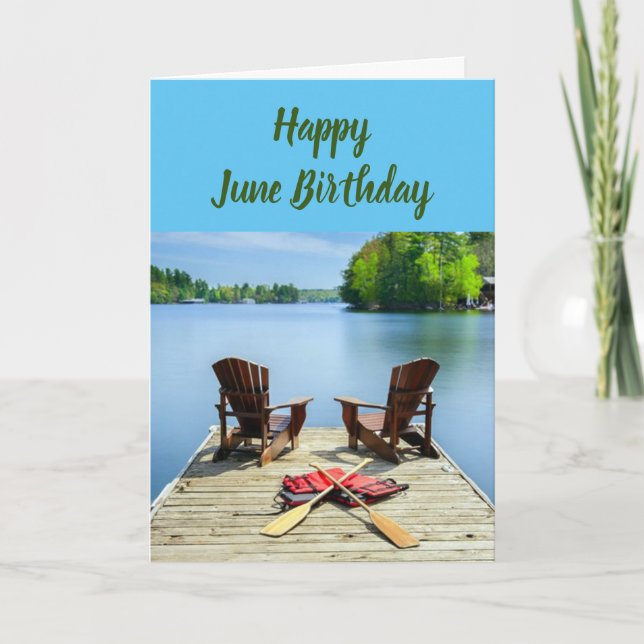 HAPPY *****JUNE***** BIRTHDAY CARD (Front)