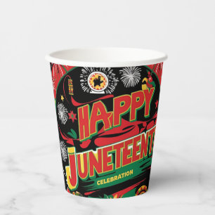 Happy Juneteenth 8oz Cups