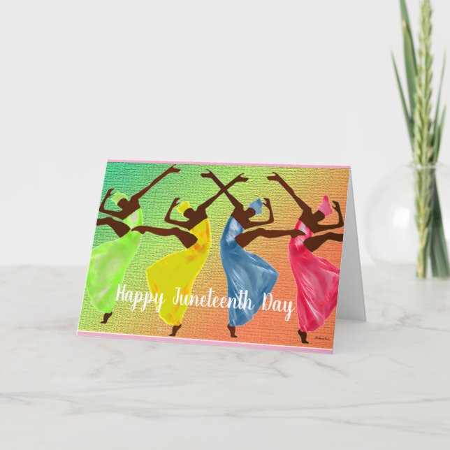 Happy Juneteenth Card (Front)