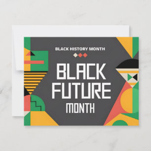 Happy Juneteenth Colourful Freedom Day Design Holiday Card