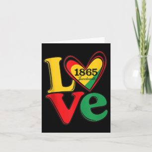 Happy Juneteenth Is My Independence Day Black Wome Card