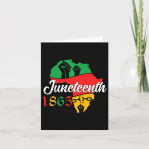 Happy Juneteenth Is My Independence Day Free Ish B Card