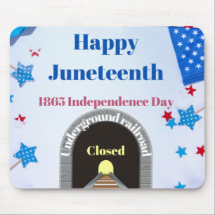 Happy Juneteenth Mouse Mat