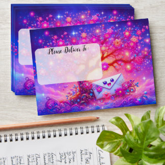 Happy Kawaii Envelope for Snail Mail!