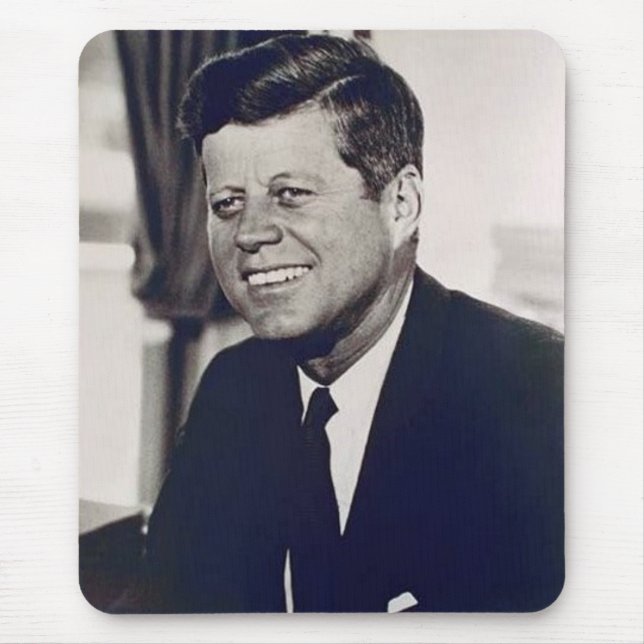 Happy Kennedy Mouse Mat (Front)