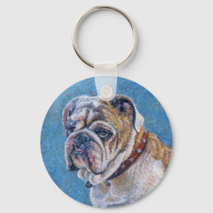 “Happy?” Key Ring