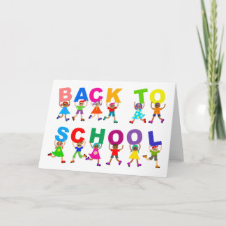 Happy Kids Back to School Announcement