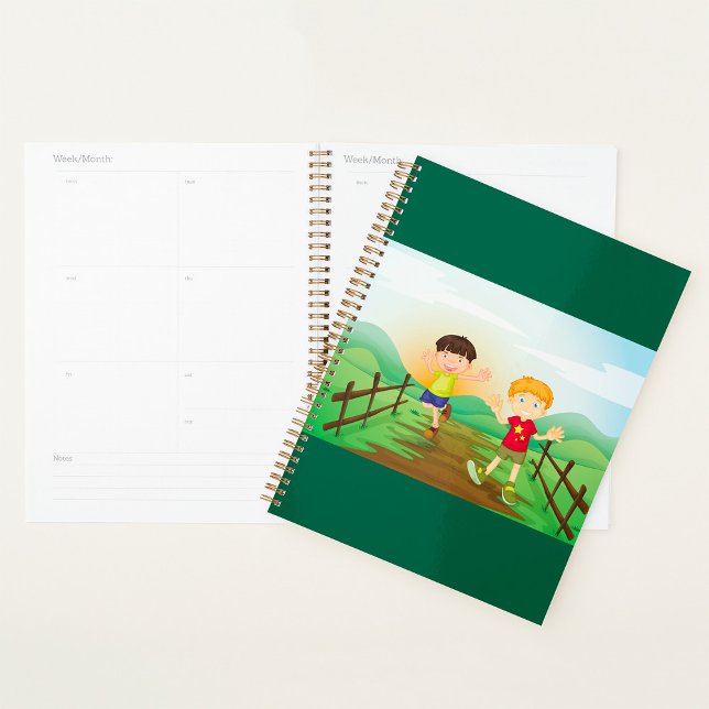 Happy Kids Playing Outdoors Planner (Creator Uploaded)