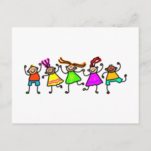 Happy Kids Postcard