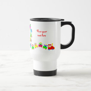 Happy Kids Train Travel Mug