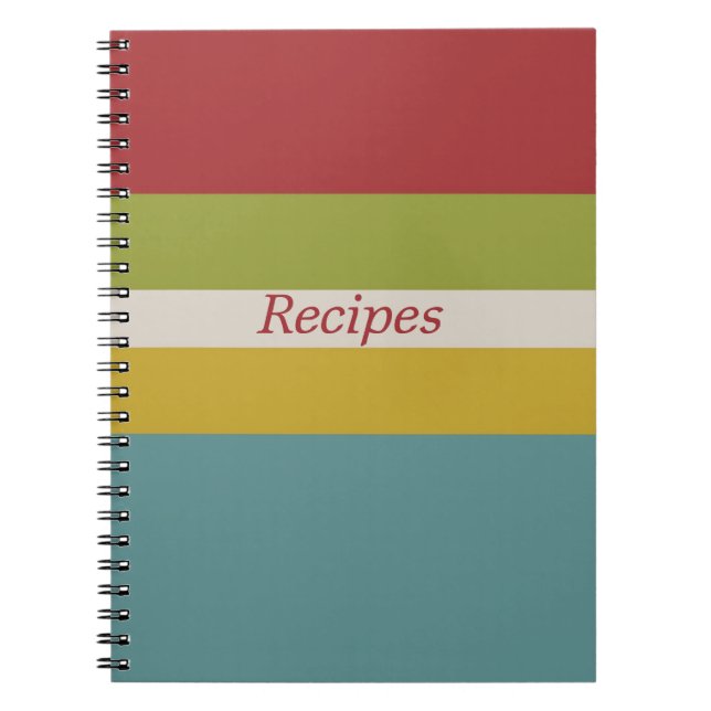 Happy Kitchen Recipe Notebook (Front)