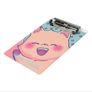 Happy Kitsune Mini Clipboard