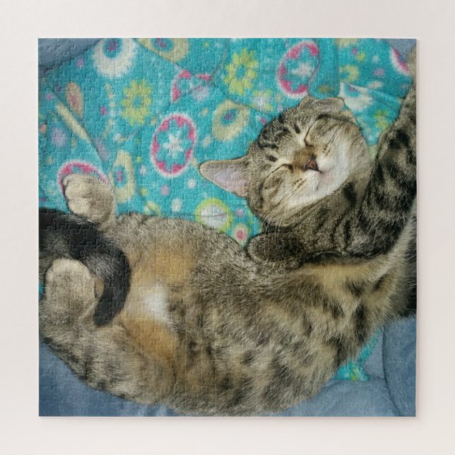 Happy Kitty Jigsaw Puzzle (Vertical)