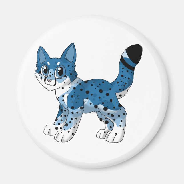 HAPPY KITTY MAGNET (Front)