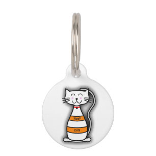Happy Kitty Pet Tag