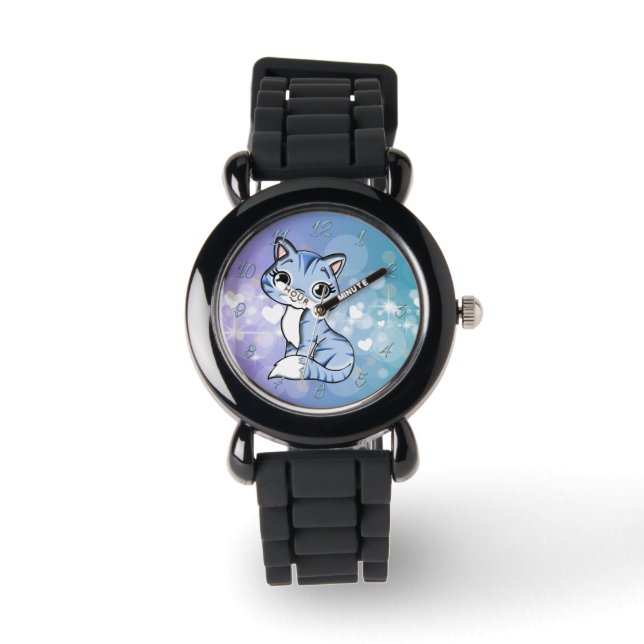 Happy kitty watch (Front)