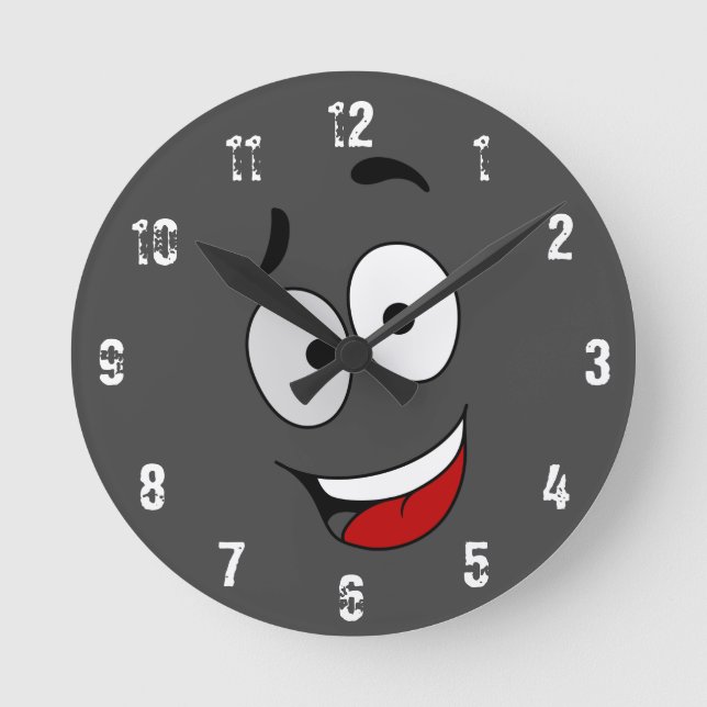 Happy Kook Art Clock - Wall Clock (Front)
