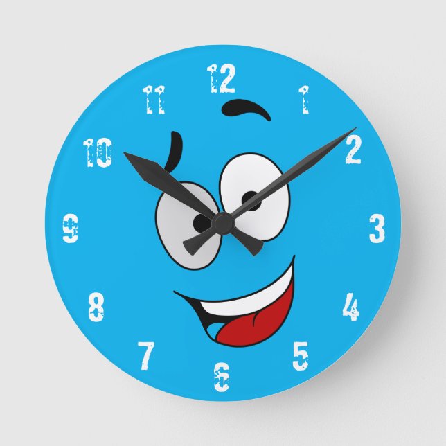 Happy Kook Art Clock - Wall Clock (Front)