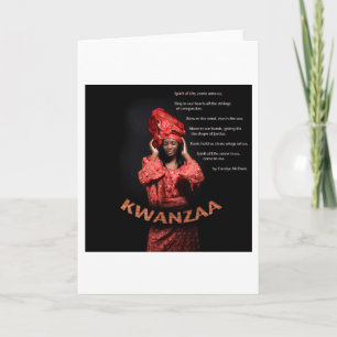 Happy Kwanzaa 321 Holiday Card