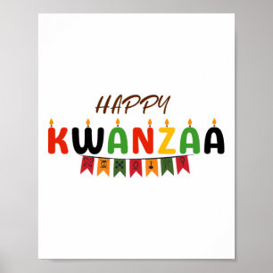 Happy Kwanzaa - 7 Principles Of Kwanzaa Tees Poster