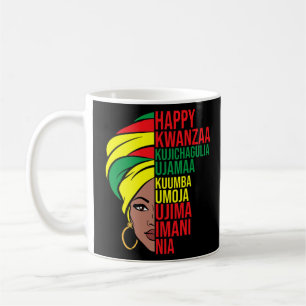 Happy Kwanzaa African American Celebration Month G Coffee Mug