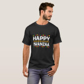 Happy Kwanzaa Black Pride African American Family  T-Shirt (Front Full)