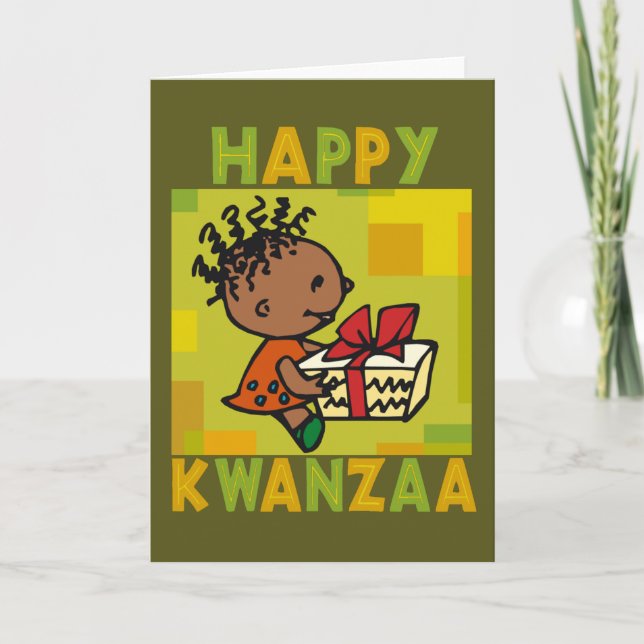 Happy Kwanzaa card (Front)