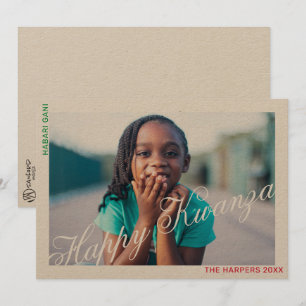 Happy Kwanzaa Card