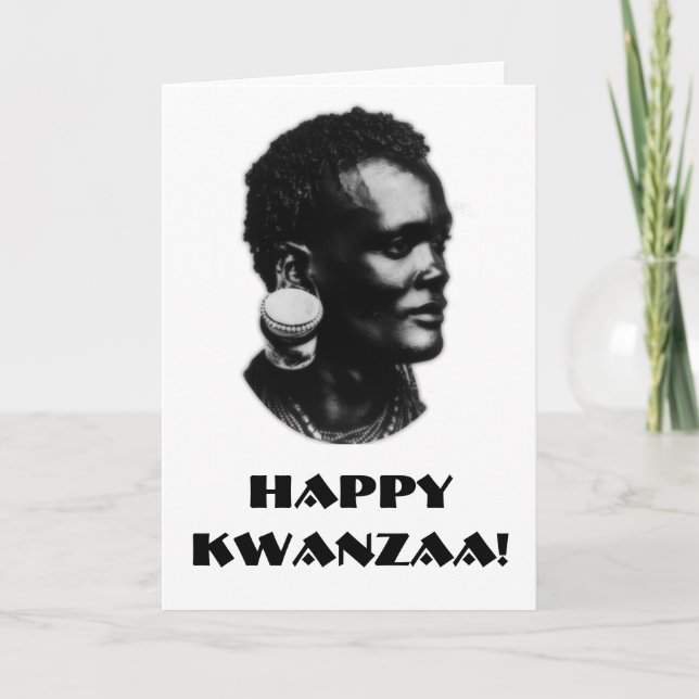 Happy Kwanzaa! Card (Front)