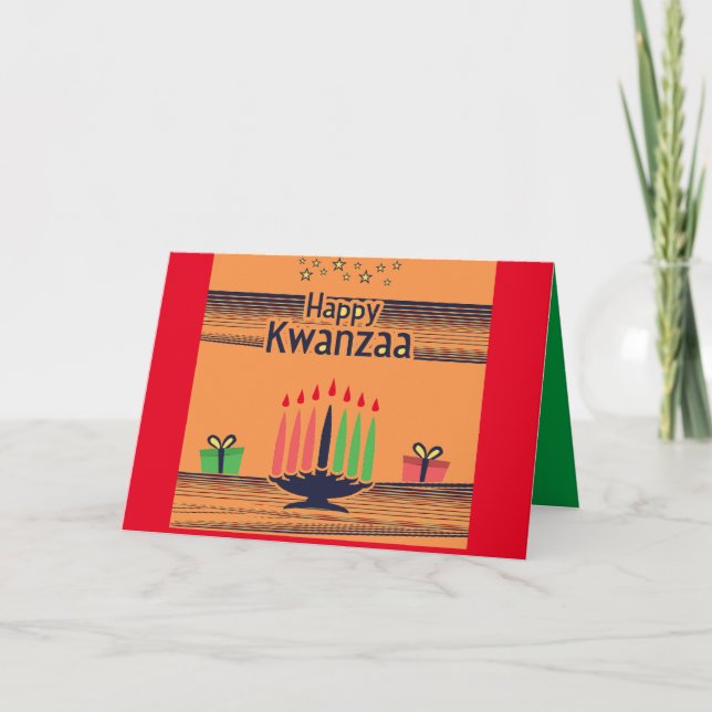 HAPPY KWANZAA CARD (Front)