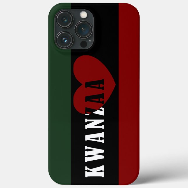 Happy Kwanzaa Case-Mate iPhone Case (Back)