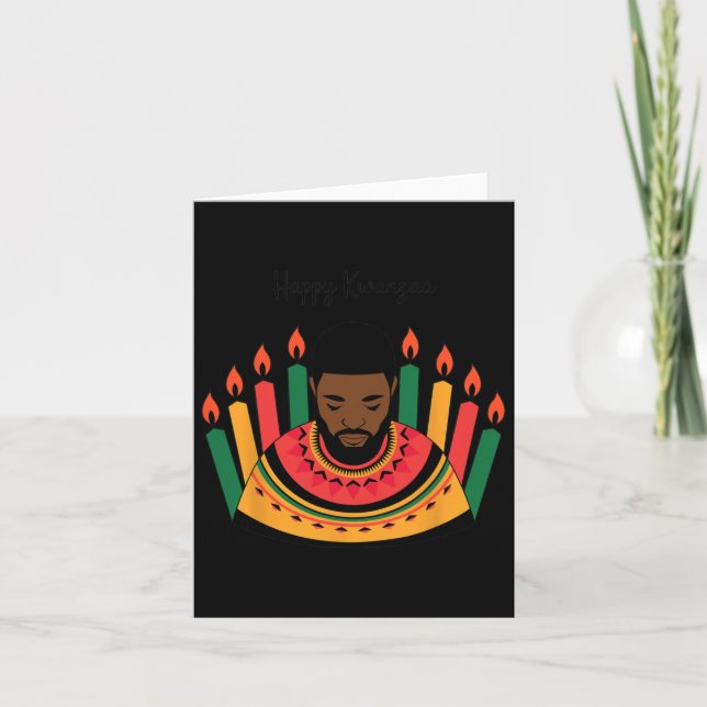 Happy Kwanzaa Day Kwanzaa Celebration Ideas Unity  Card (Front)