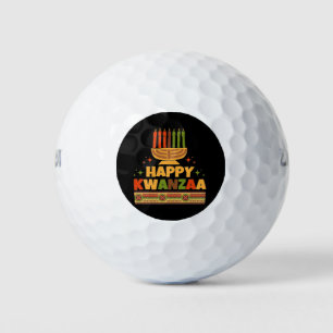 Happy Kwanzaa Golf Balls